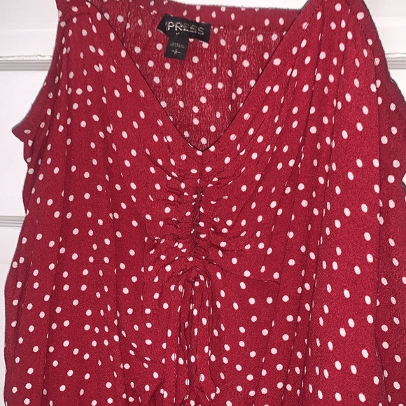 Express ruffled tank top - Picture 2 of 3